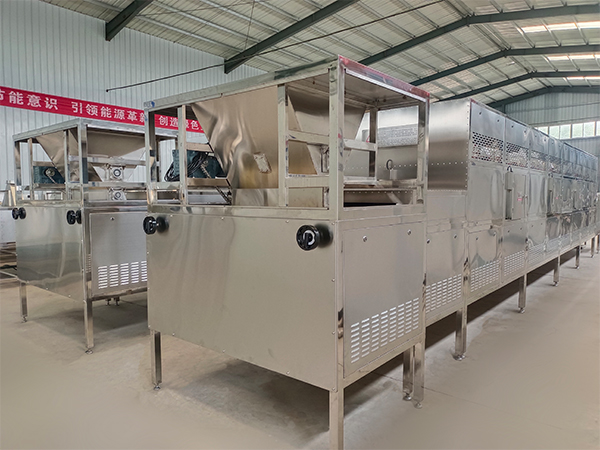 粉體隧道式微波烘干設備交付江西客戶